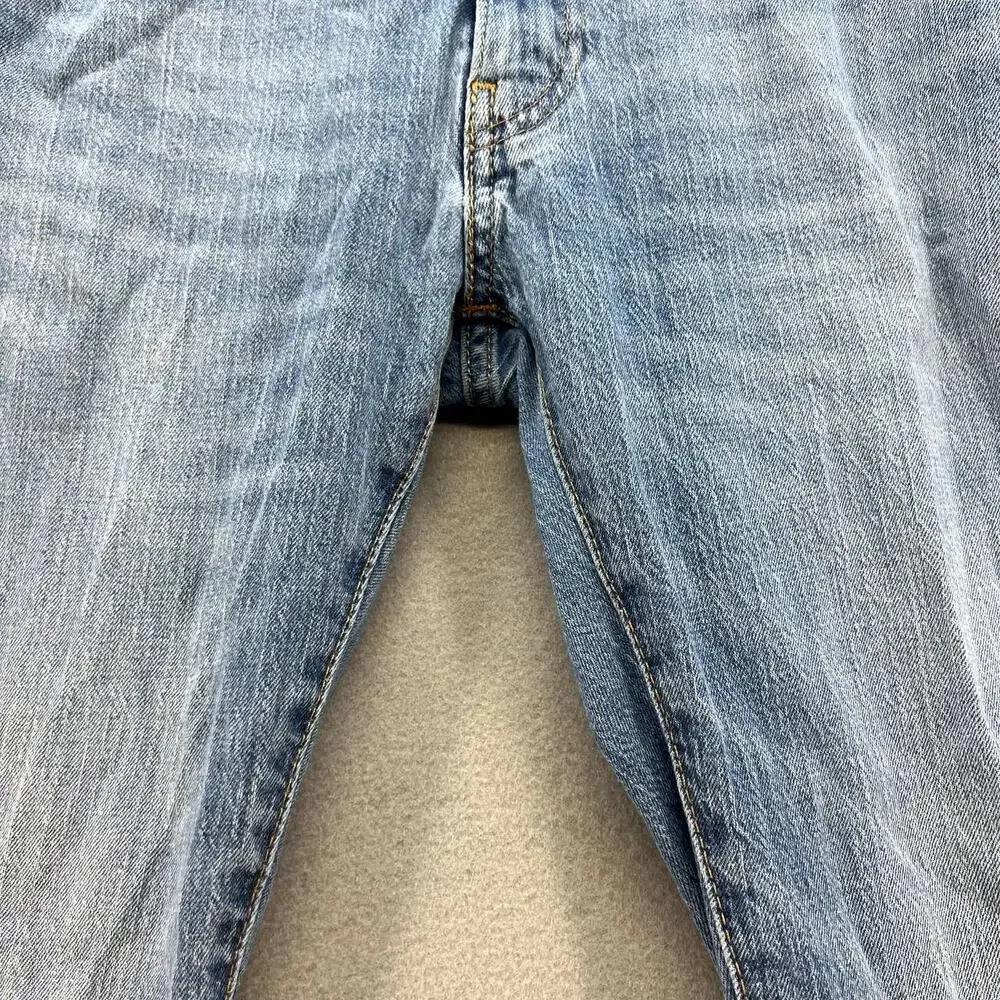 Levi's Men's 505 Premium Denim Jeans Straight Size W32 x L32 Big E - Picture 7 of 15